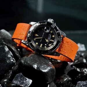 BOLDT Premium  Genuine Big Bang Watch Strap in Orange